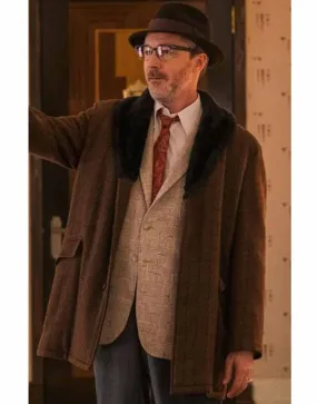 Project Blue Book S02 Aidan Gillen Coat | ujackets.com