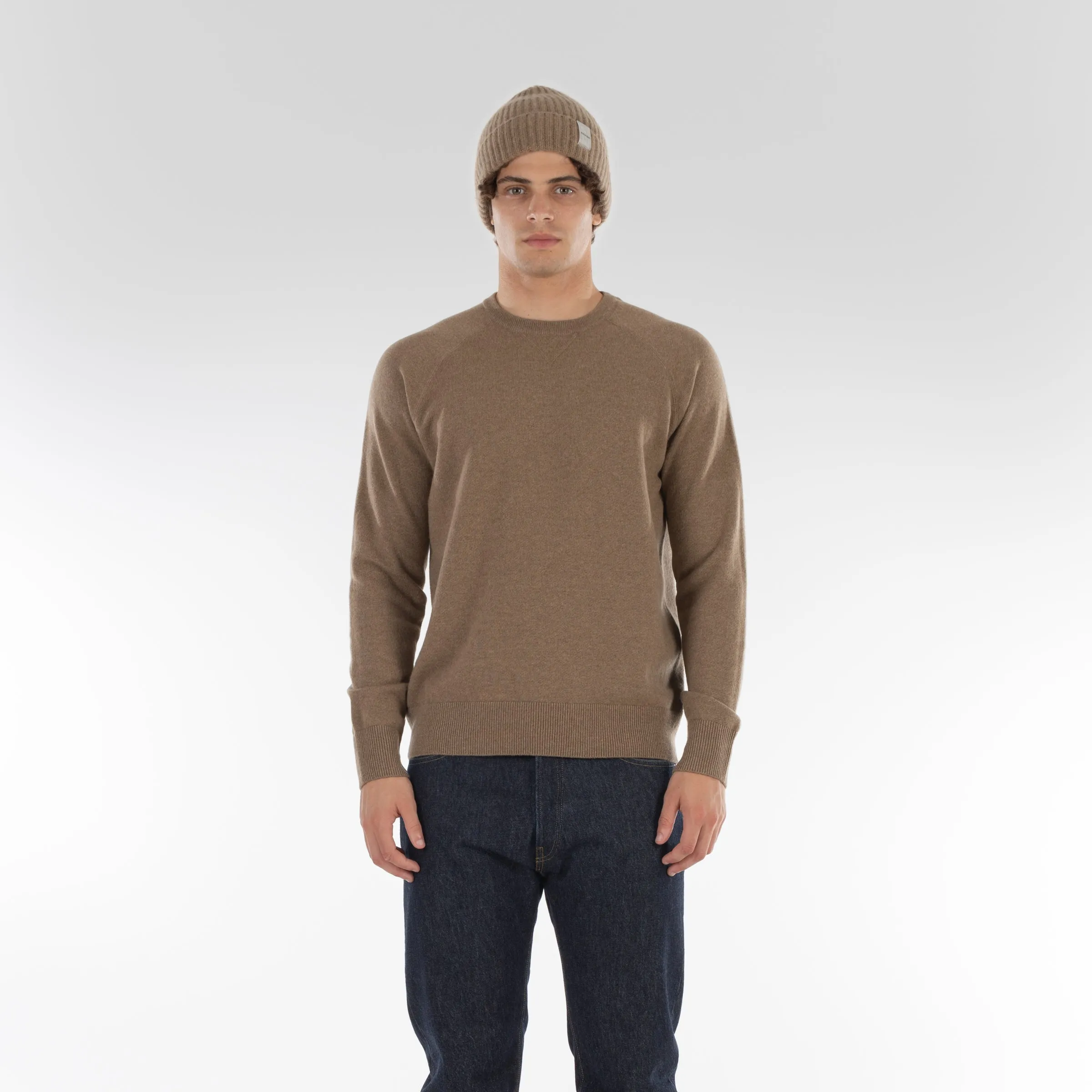 PURE CASHMERE FRENCH TERRY 12G / SESAME