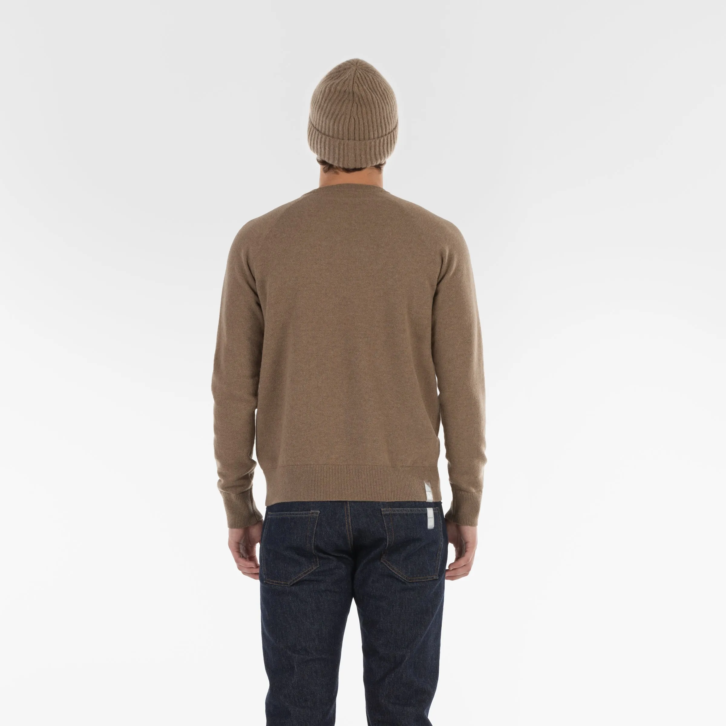 PURE CASHMERE FRENCH TERRY 12G / SESAME