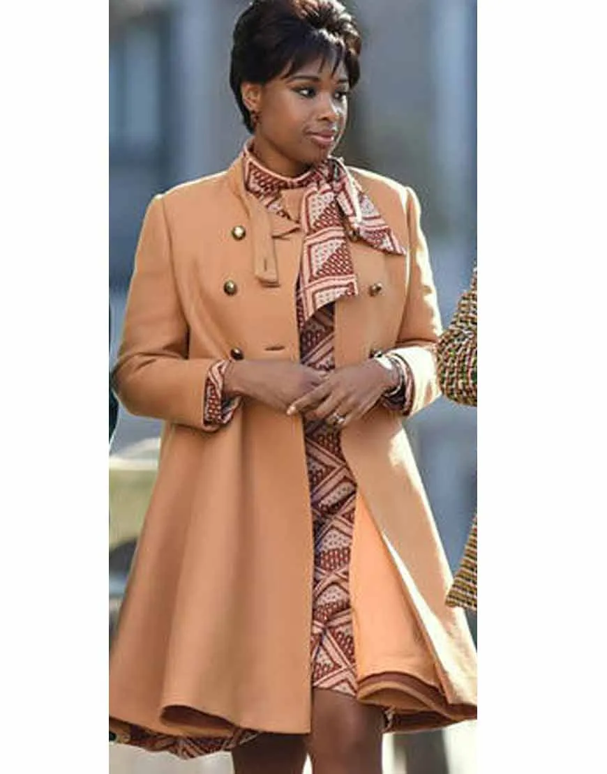 Respect 2021 Jennifer Hudson Flare Coat | Aretha Franklin Flare Coat