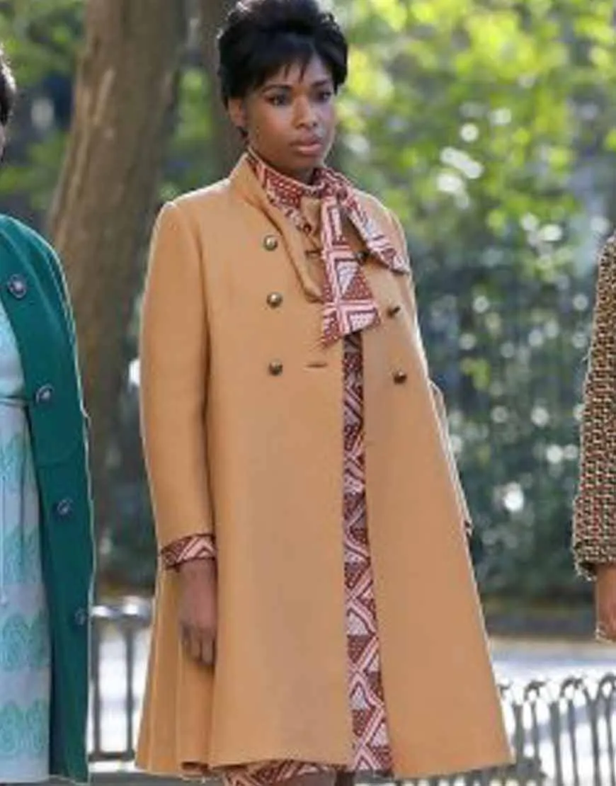 Respect 2021 Jennifer Hudson Flare Coat | Aretha Franklin Flare Coat