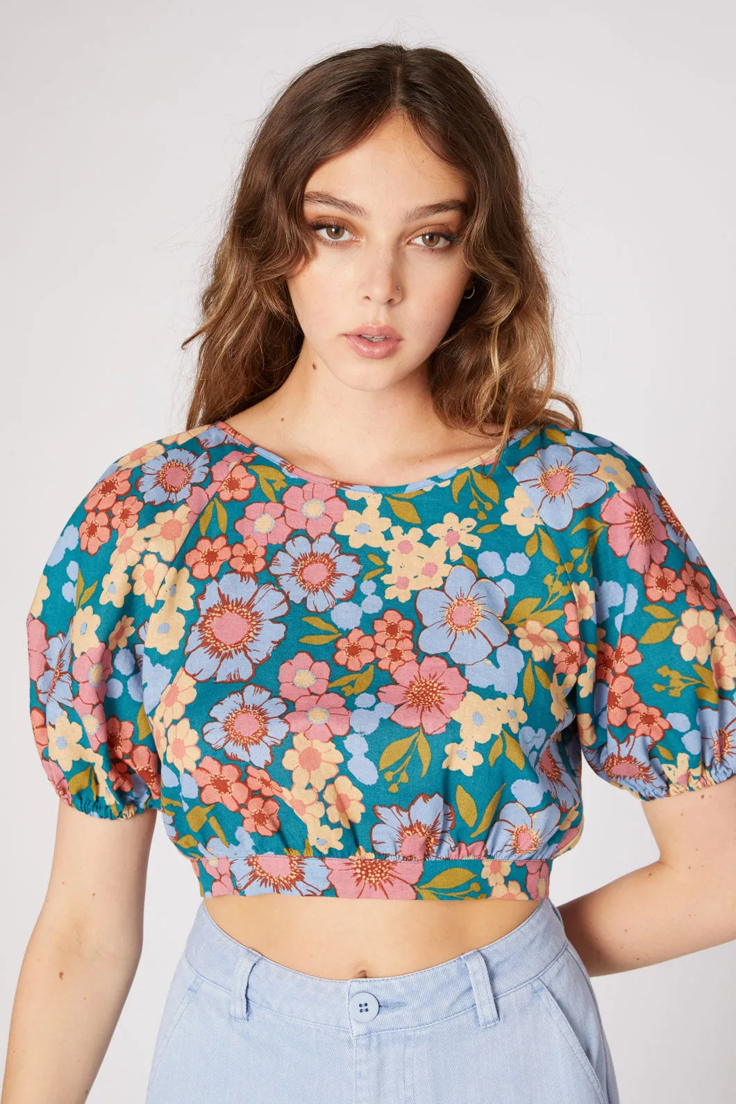 Romantic Floral Top