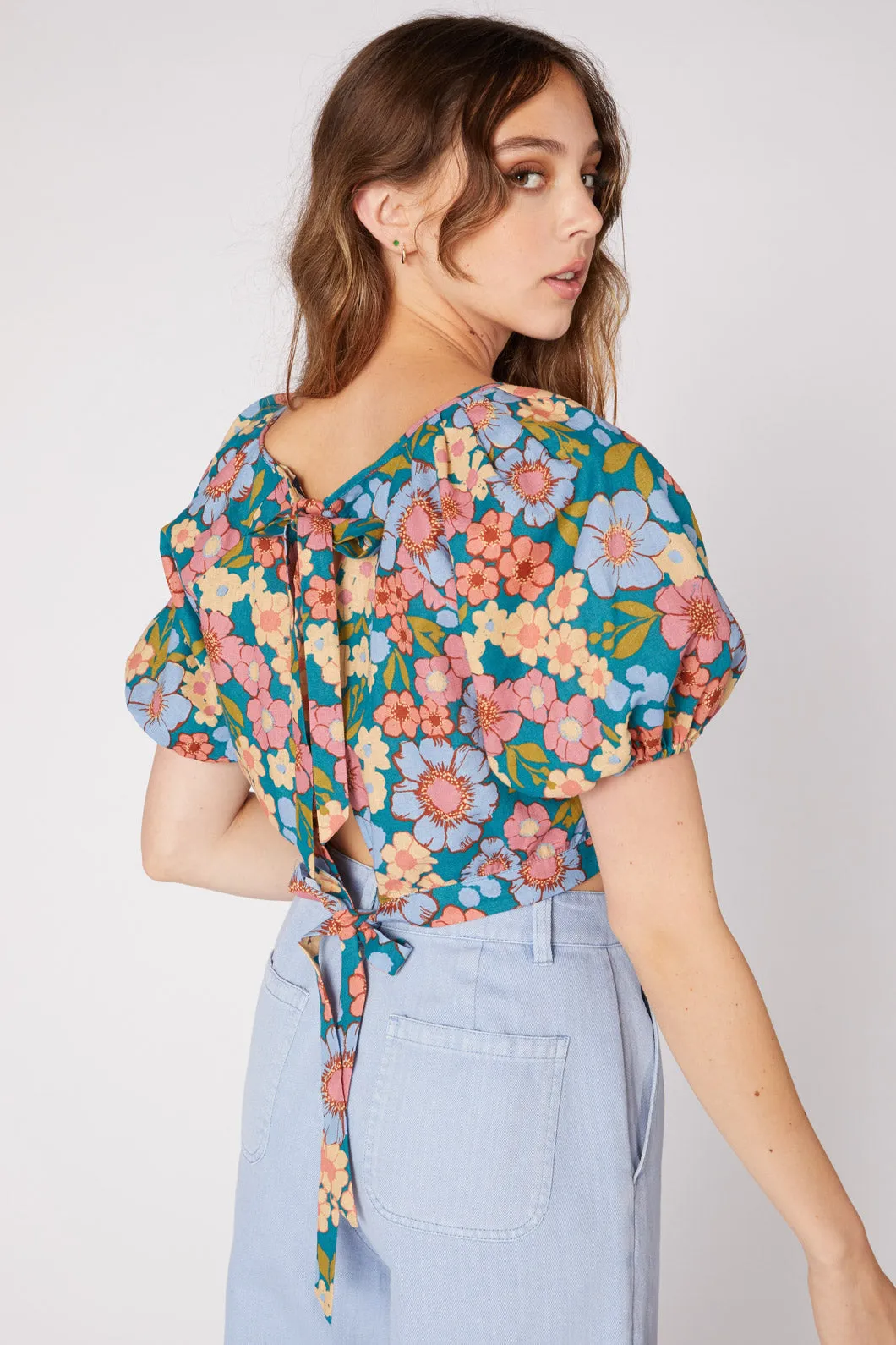 Romantic Floral Top