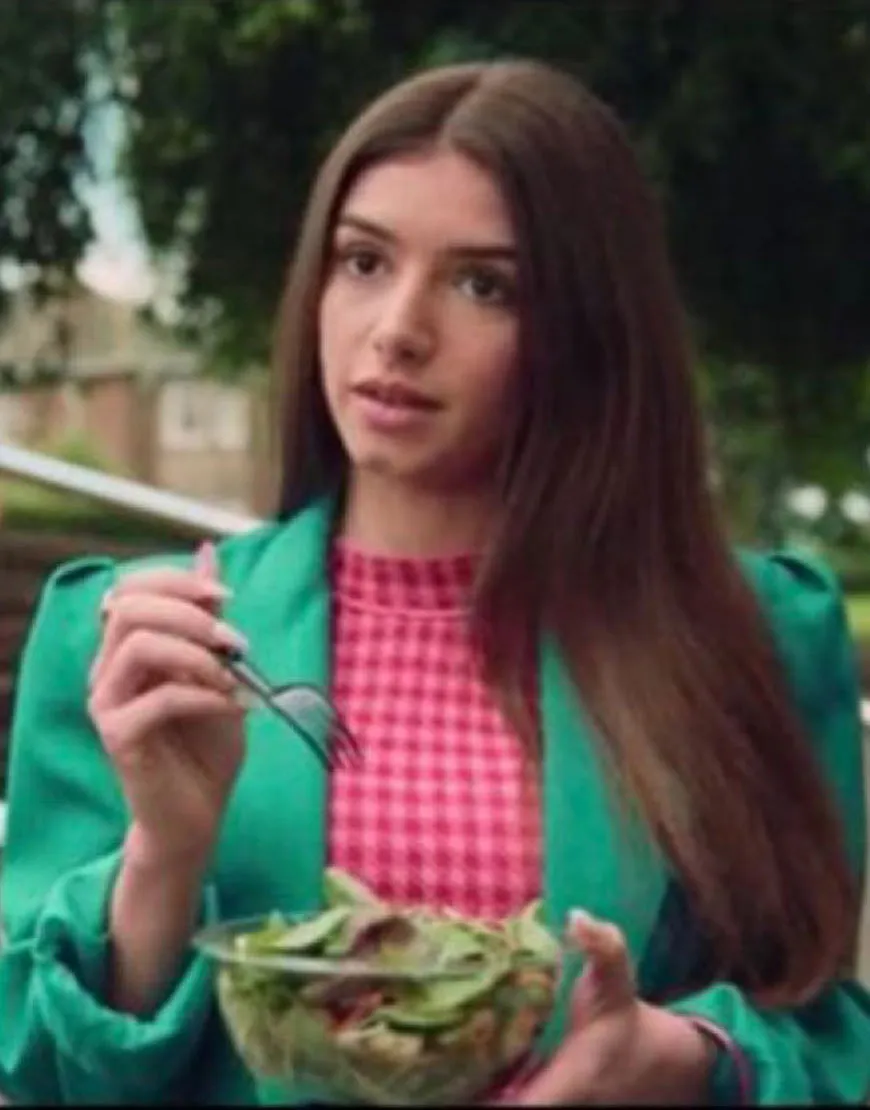 Sex Education Ruby Green Coat | Mimi Keene Cotton Blazer Coat | ujacket