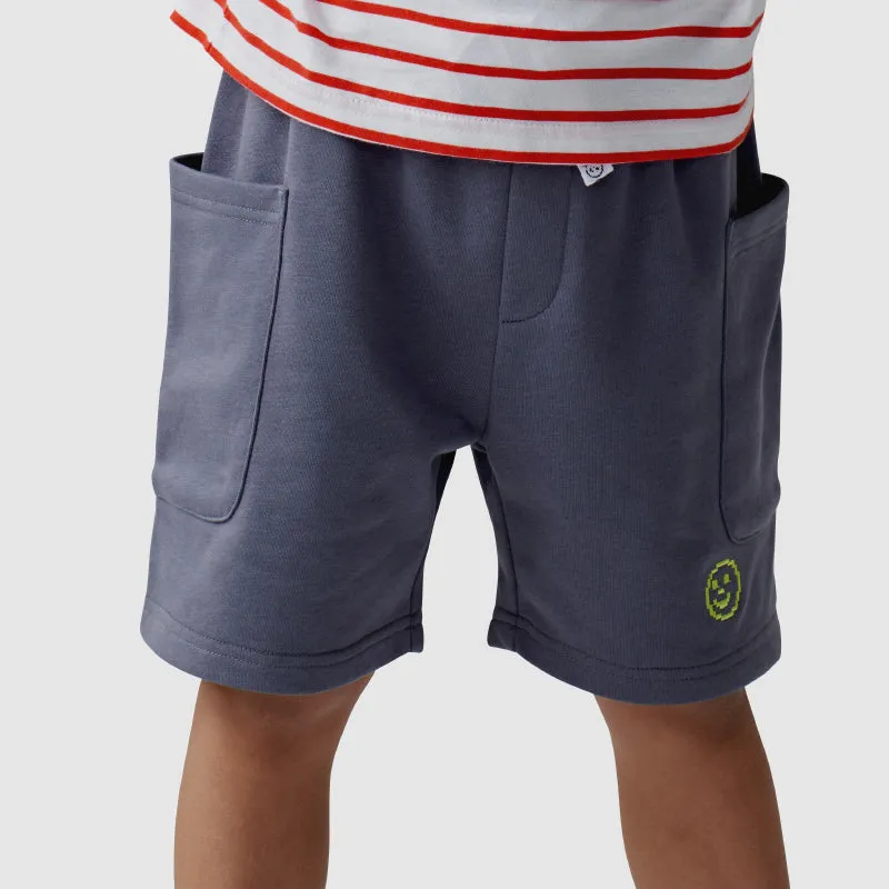 Sherif Otis French Terry Shorts - Charcoal