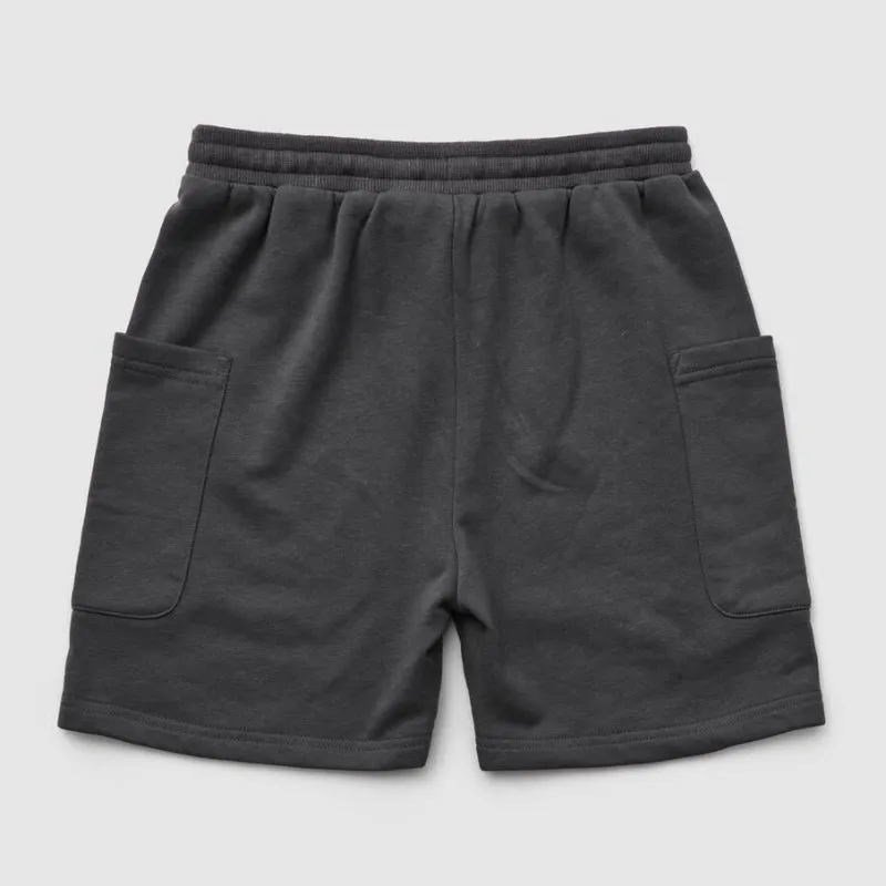 Sherif Otis French Terry Shorts - Charcoal