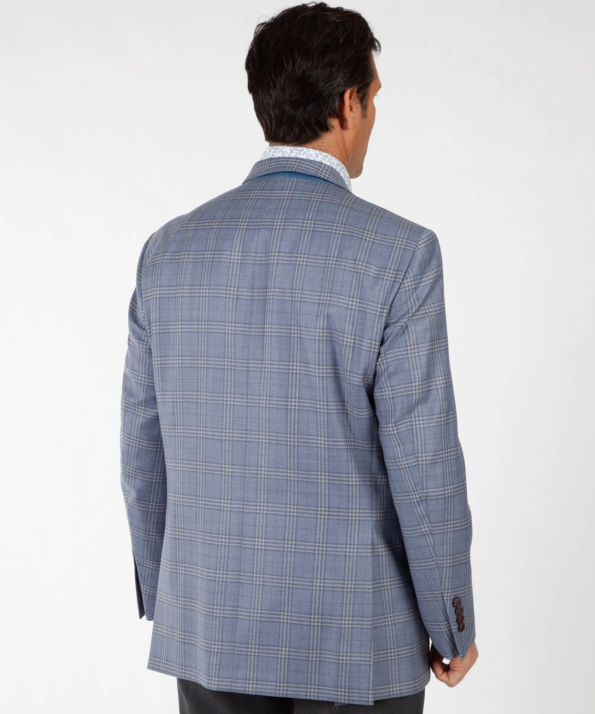 Signature Plaid 100% Superfine Wool Sport Coat