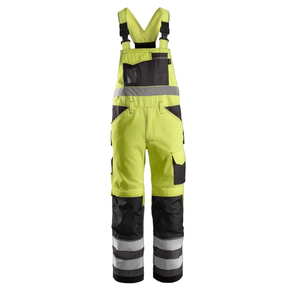 Snickers 0113 High Visibility Bib & Brace, Class 2 - High Vis Or