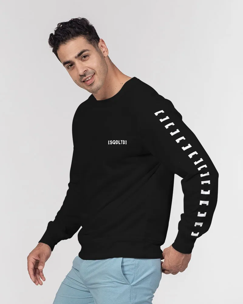 Sqdltd SP23 Men's Classic French Terry Crewneck Pullover BW