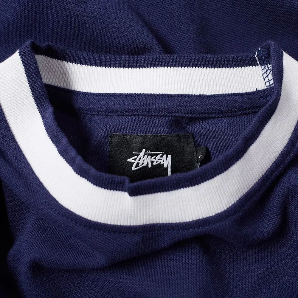 Stussy Long Sleeve Wayfarer TeeNavy