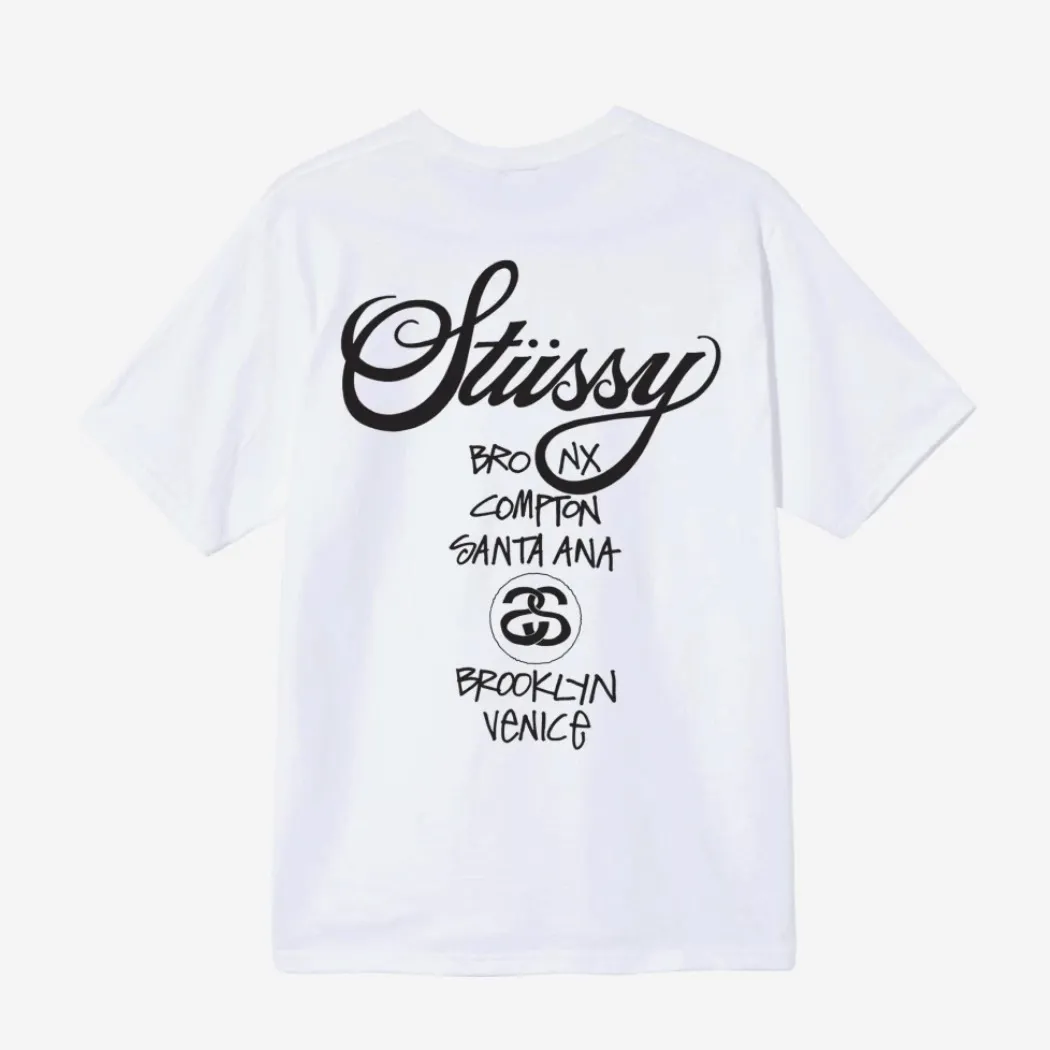 STUSSY  |Unisex Street Style Logo Skater Style T-Shirts