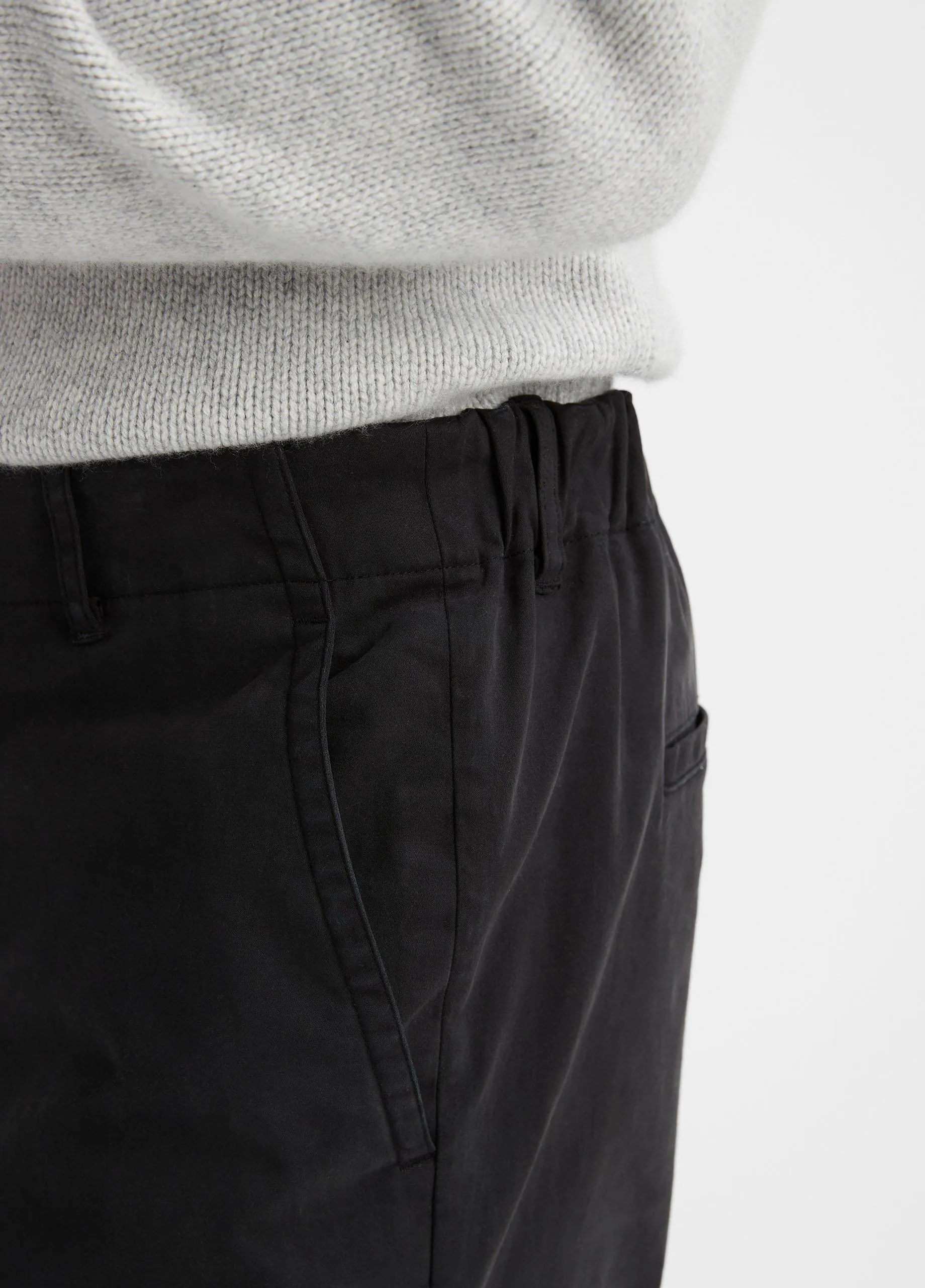 Sueded Twill Garment Dye Pant