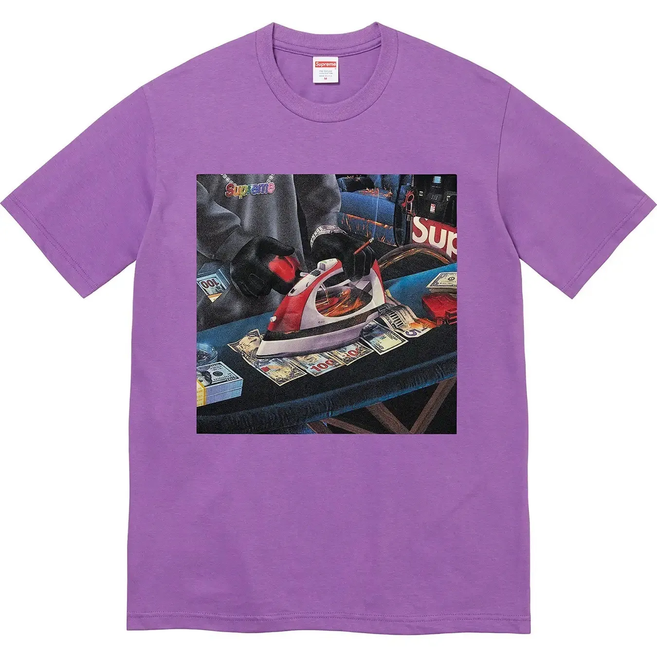 Supreme  |Unisex Street Style Collaboration Logo Skater Style T-Shirts