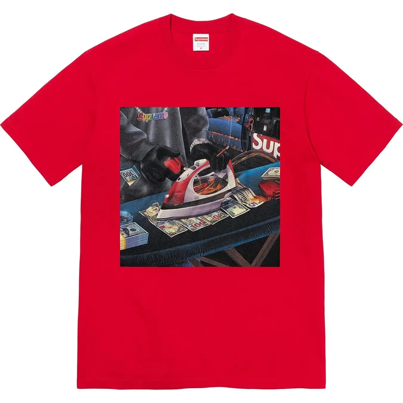 Supreme  |Unisex Street Style Collaboration Logo Skater Style T-Shirts