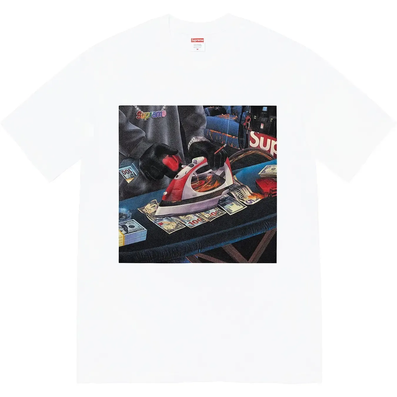 Supreme  |Unisex Street Style Collaboration Logo Skater Style T-Shirts