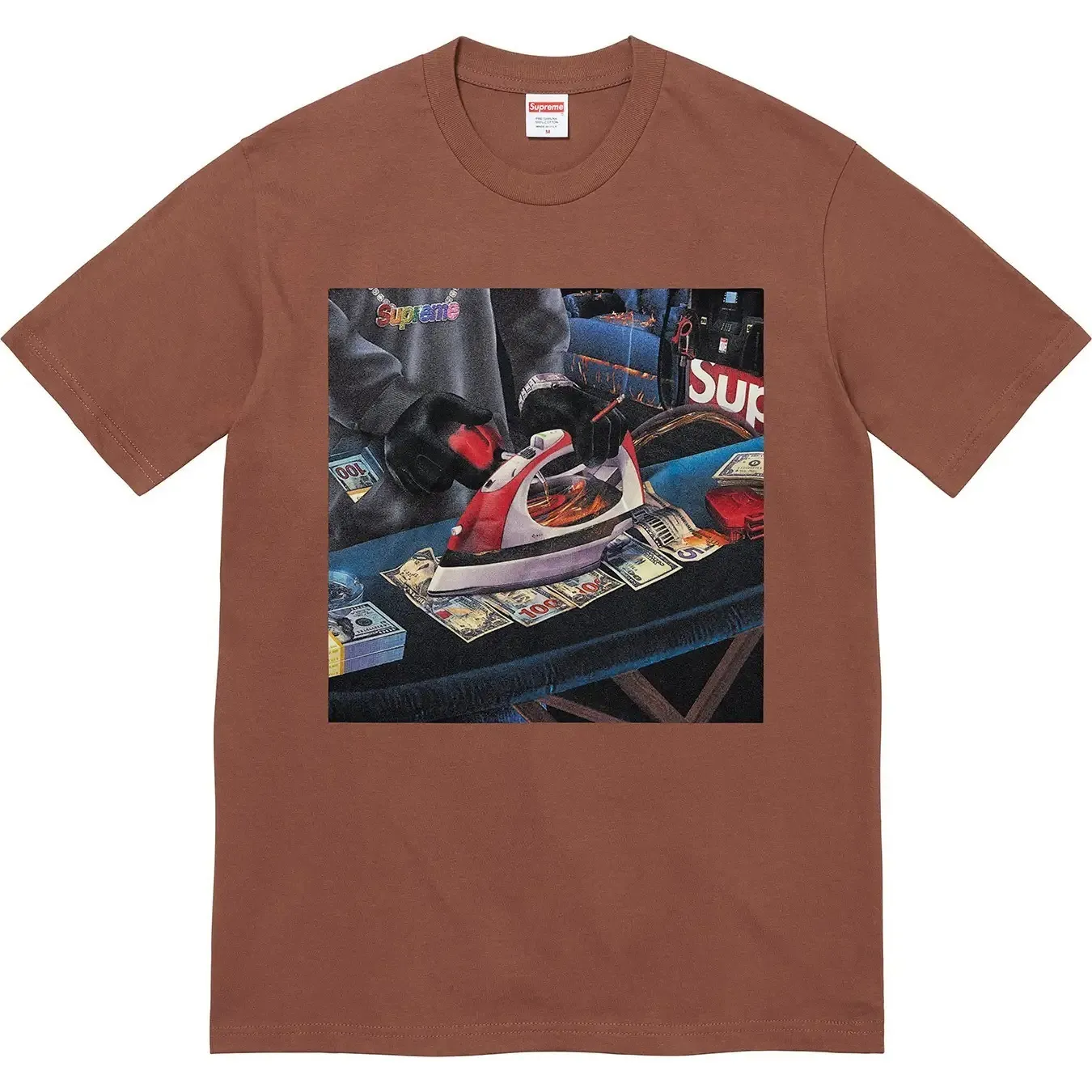 Supreme  |Unisex Street Style Collaboration Logo Skater Style T-Shirts