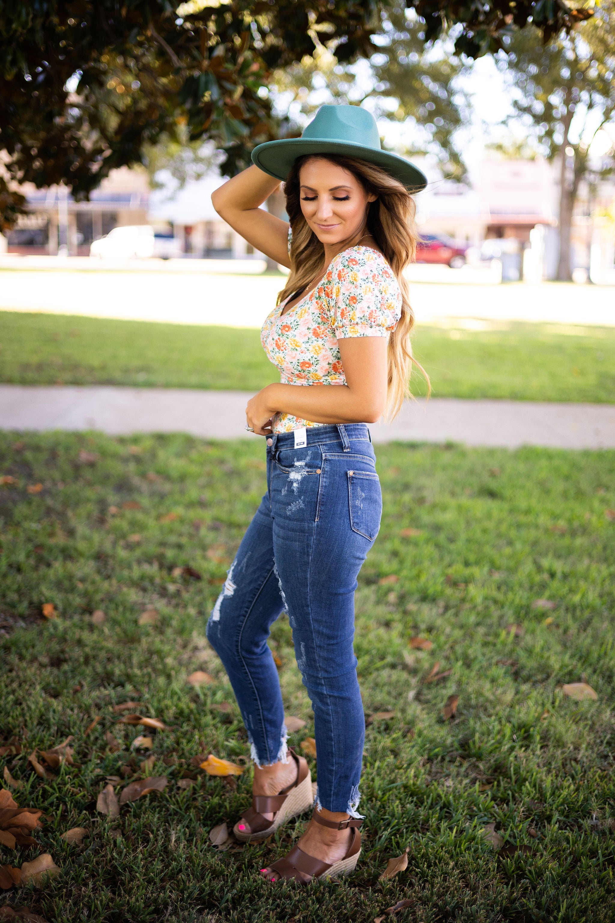 The Heartland Floral Top