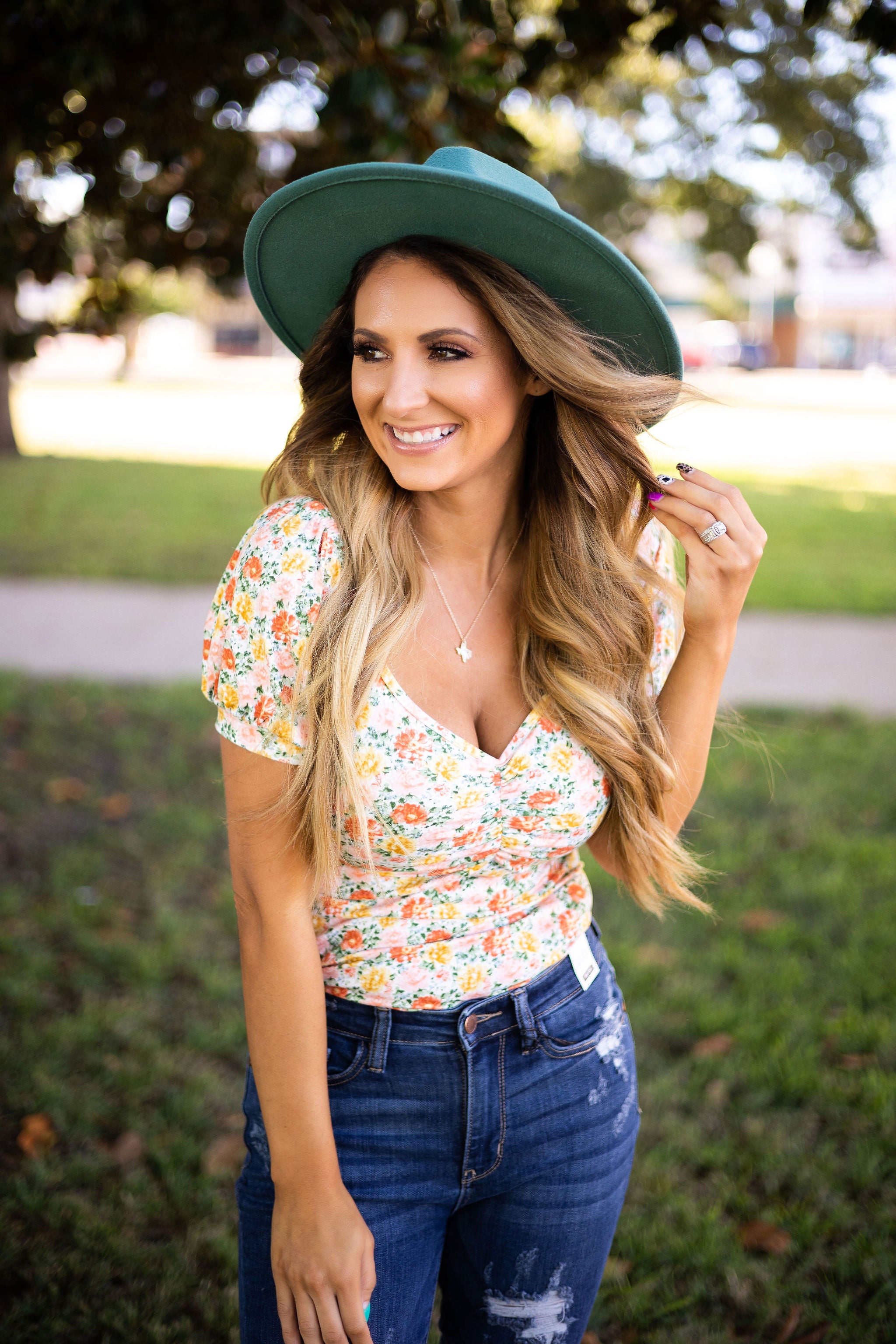 The Heartland Floral Top