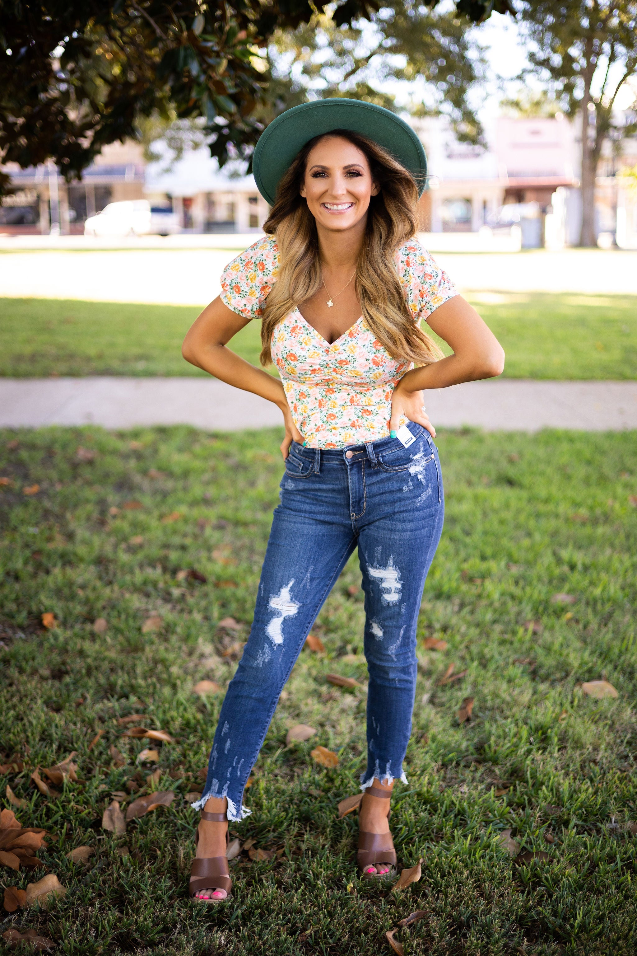 The Heartland Floral Top