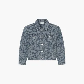 The Jumbled Monogram Denim Jacket