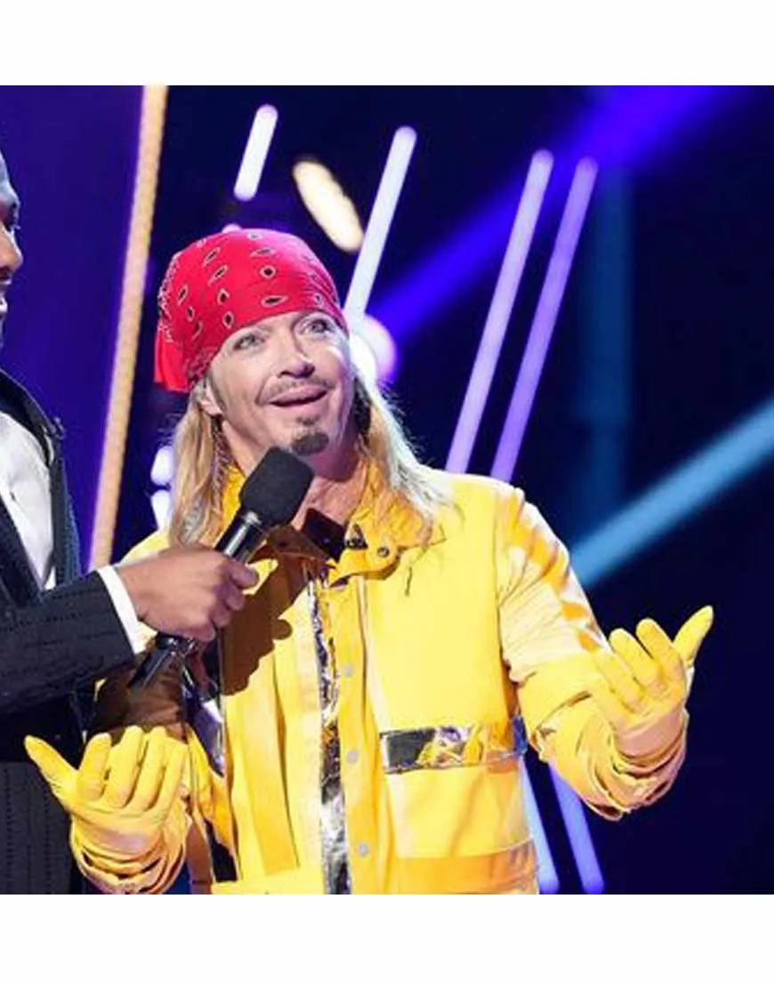 The Masked Singer Banana Jacket | Bret Michaels Jacket | Ujackets