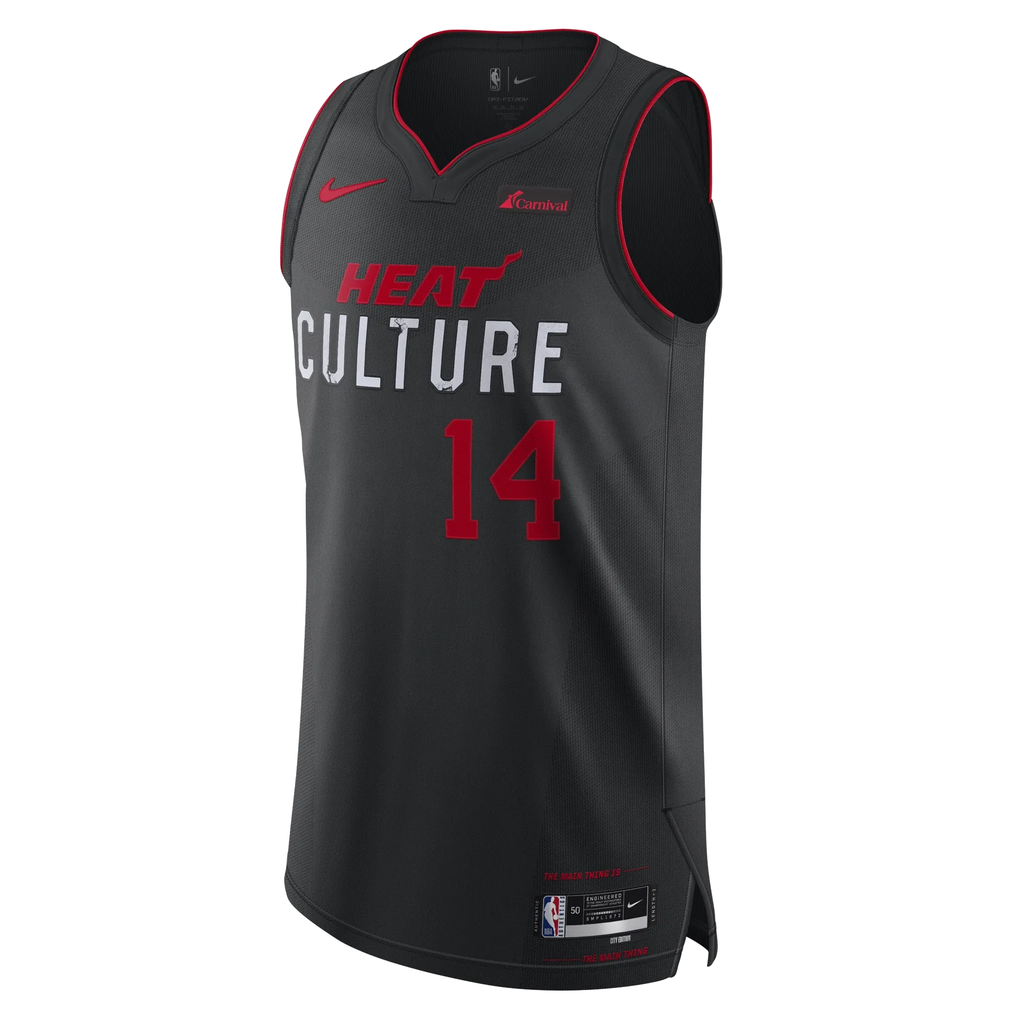 Tyler Herro Nike HEAT Culture Authentic Jersey