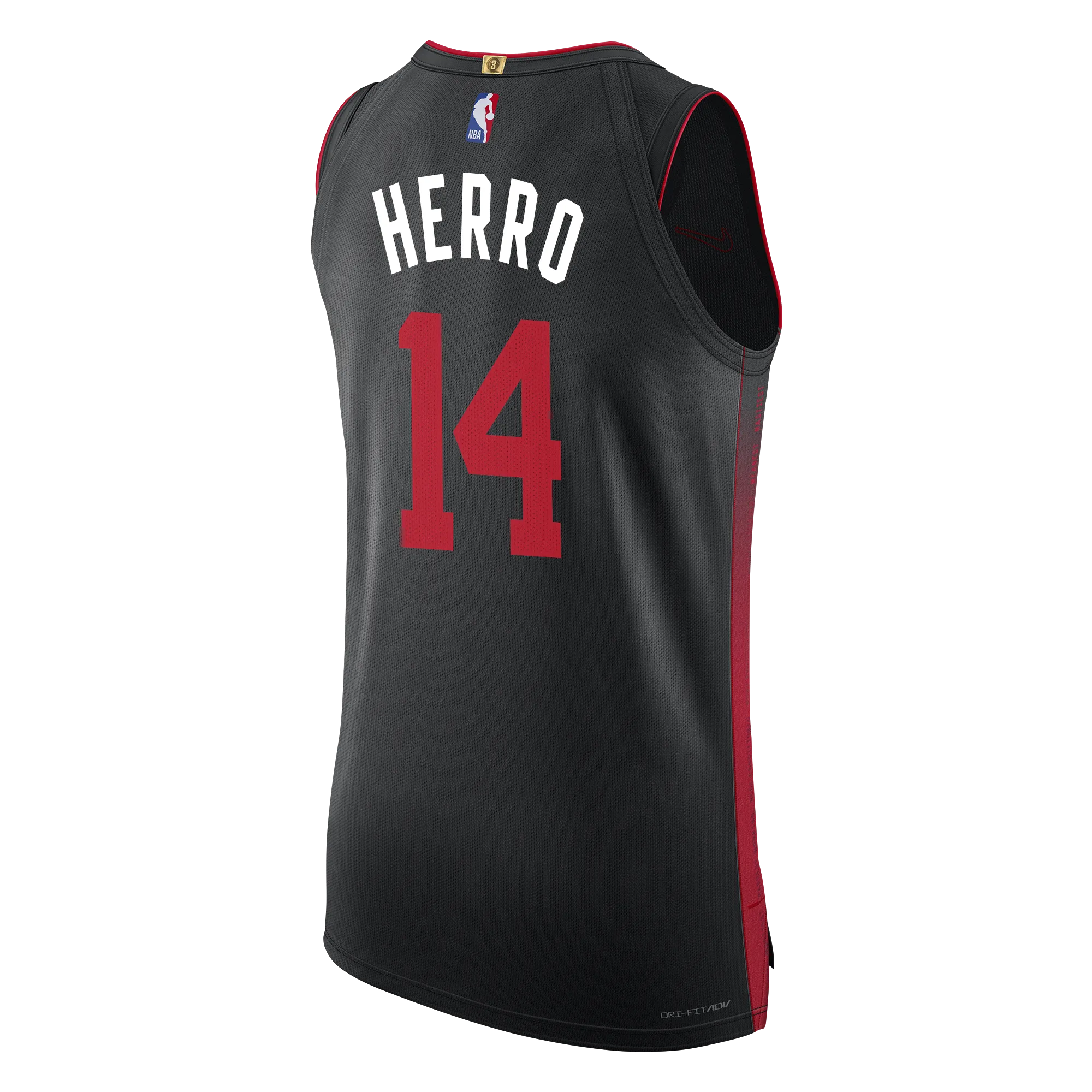 Tyler Herro Nike HEAT Culture Authentic Jersey