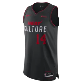 Tyler Herro Nike HEAT Culture Authentic Jersey