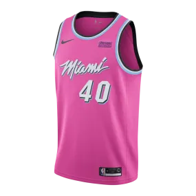 Udonis Haslem Nike Sunset Vice Swingman Jersey  Pink