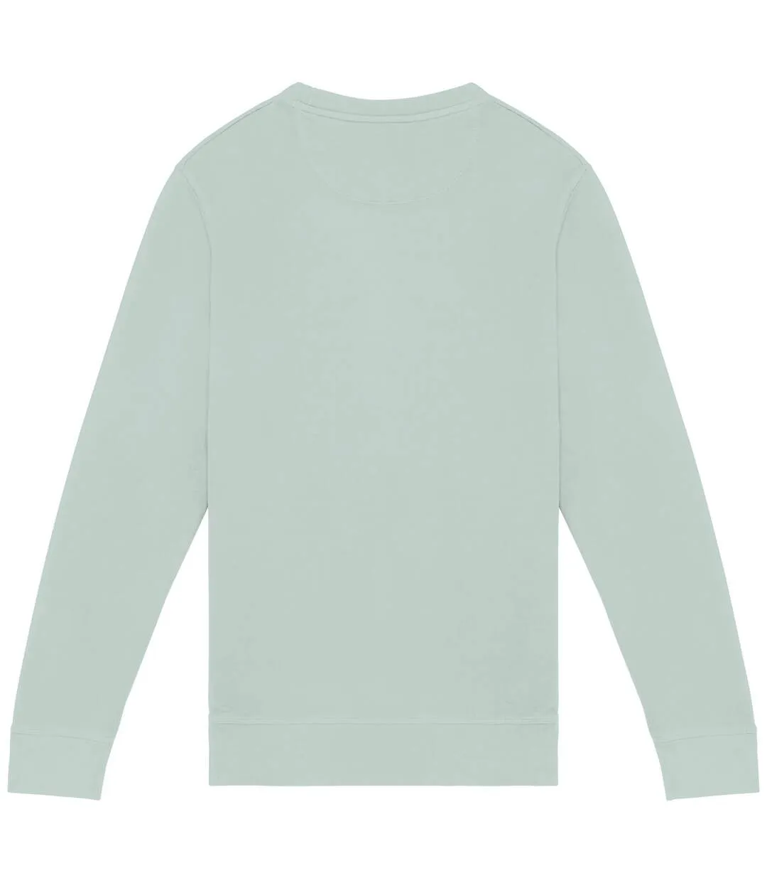 Unisex adult french terry sweatshirt washed jade green Native Spirit