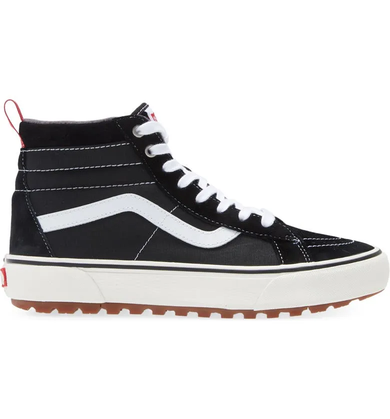 VANS SK8-HI MTE - BLACK WHITE