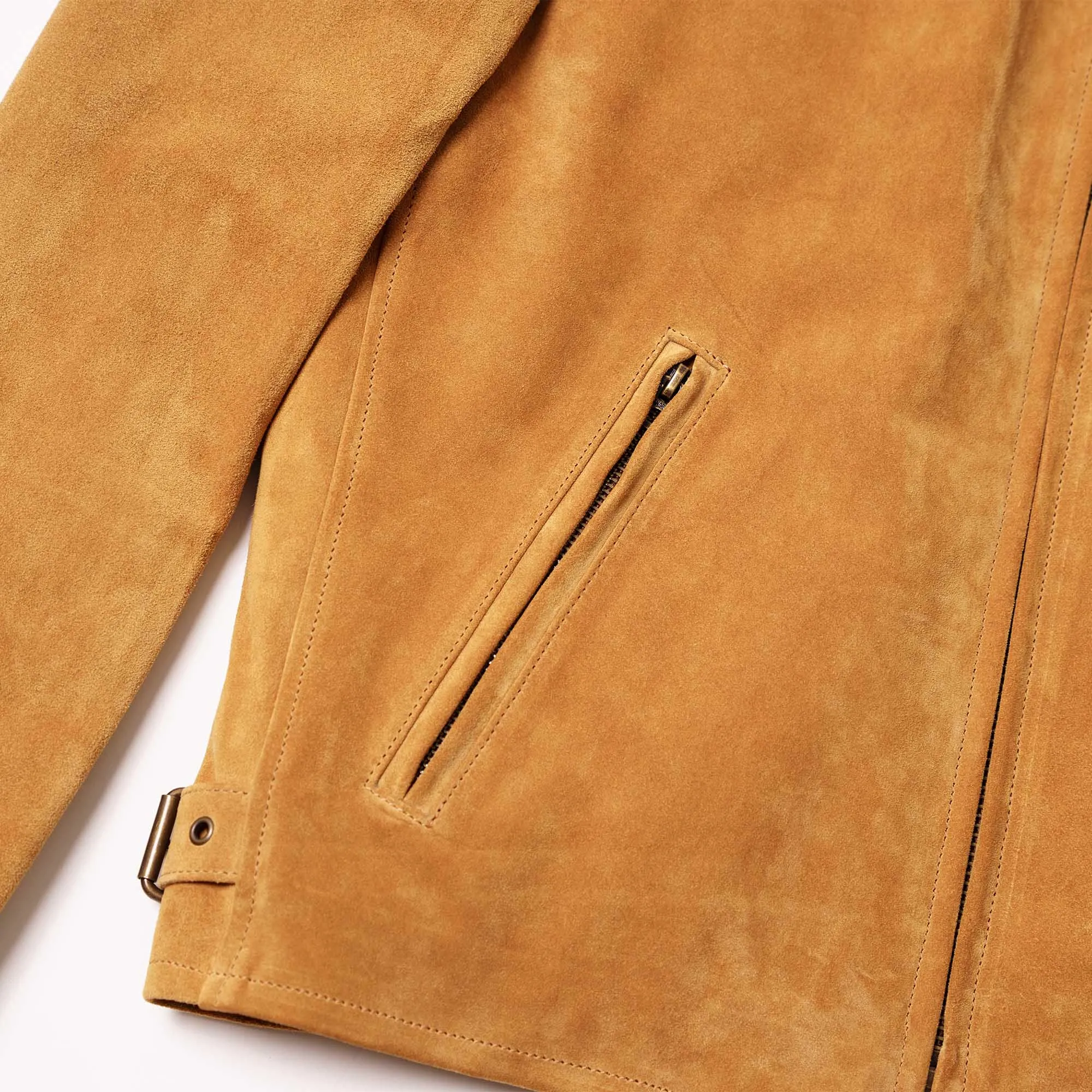 Varenne Sabbia Suede Jacket - Shangri-la Heritage