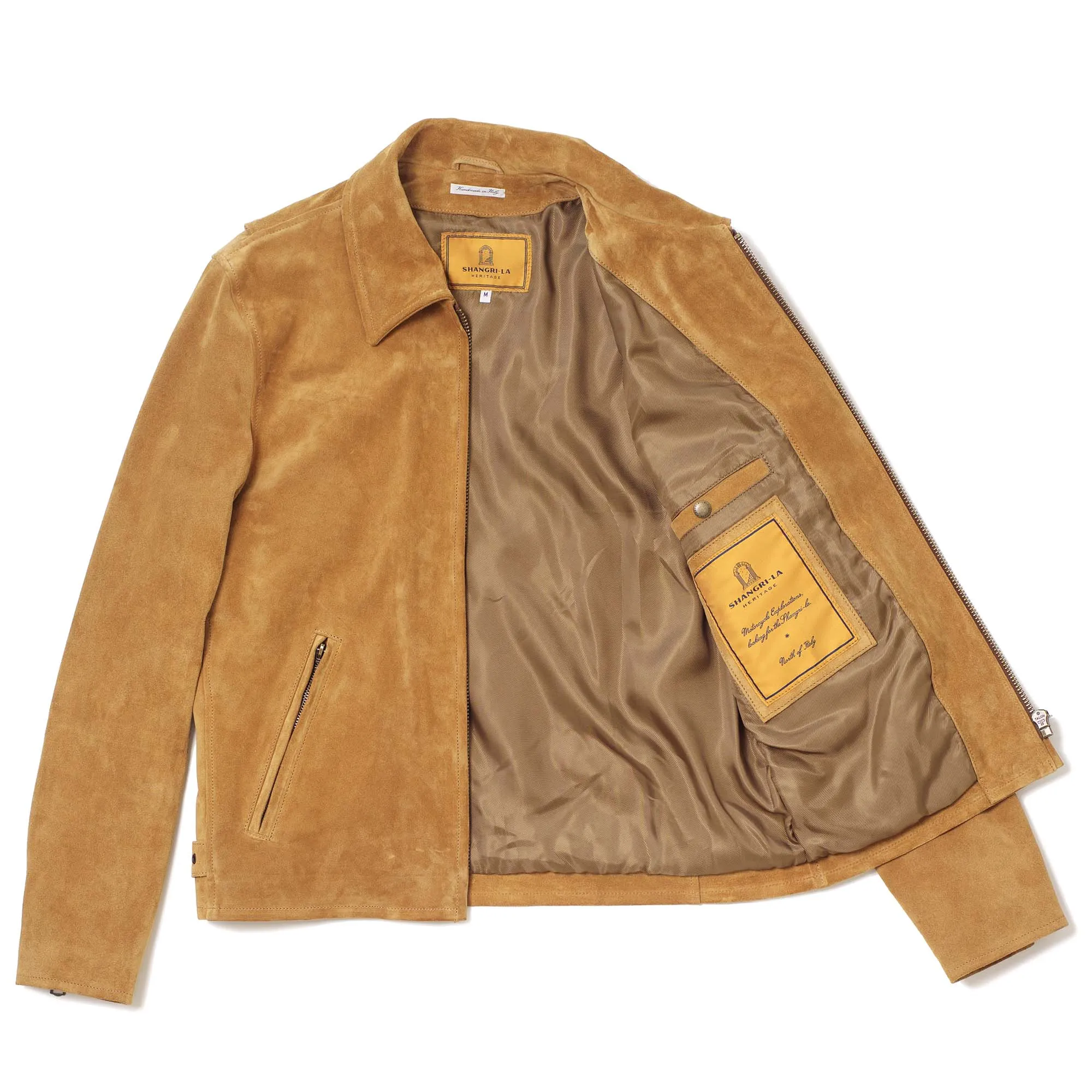 Varenne Sabbia Suede Jacket - Shangri-la Heritage