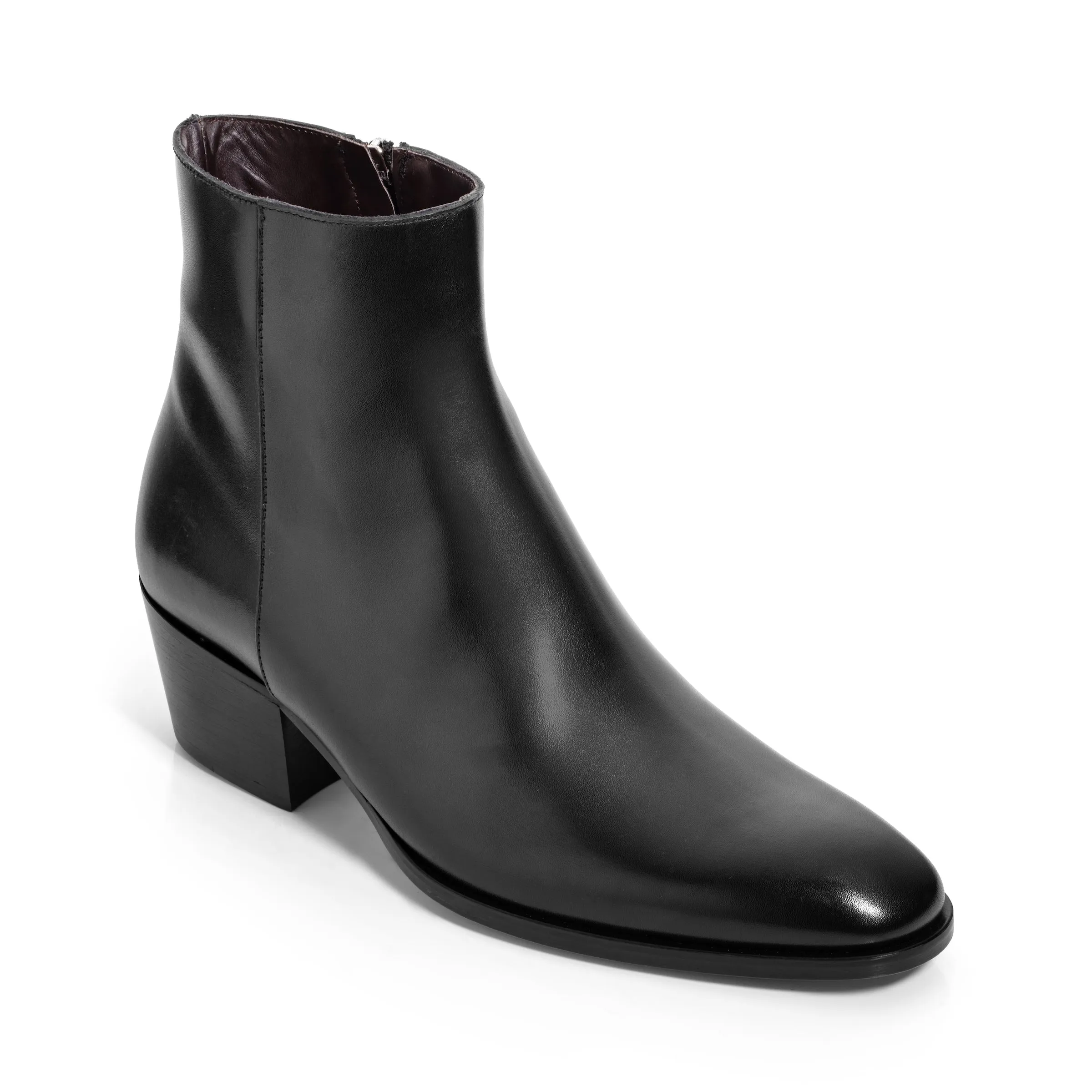 Vasquez Black Zip Boot