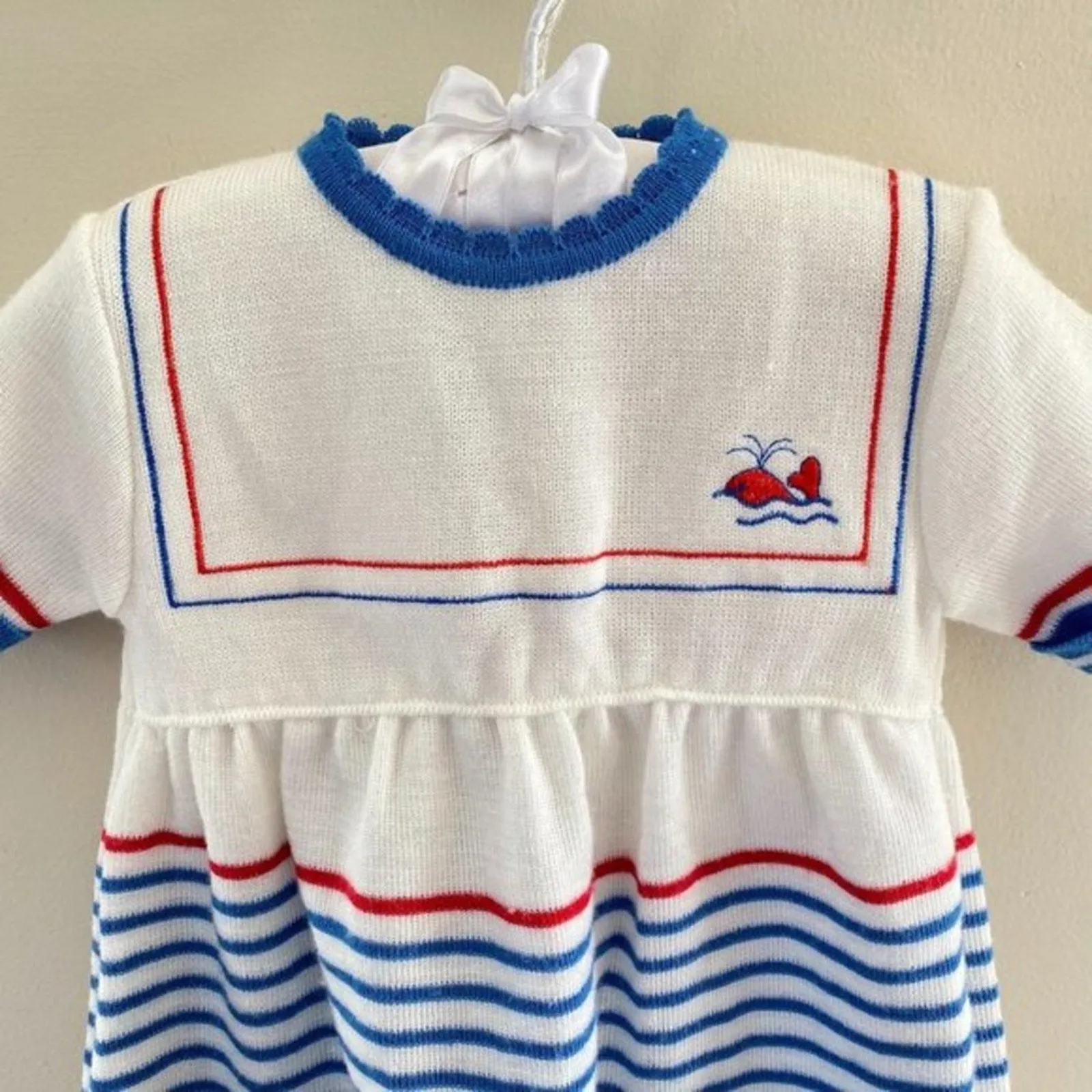 Vintage Carriage Boutiques Nautical Sweater Dress