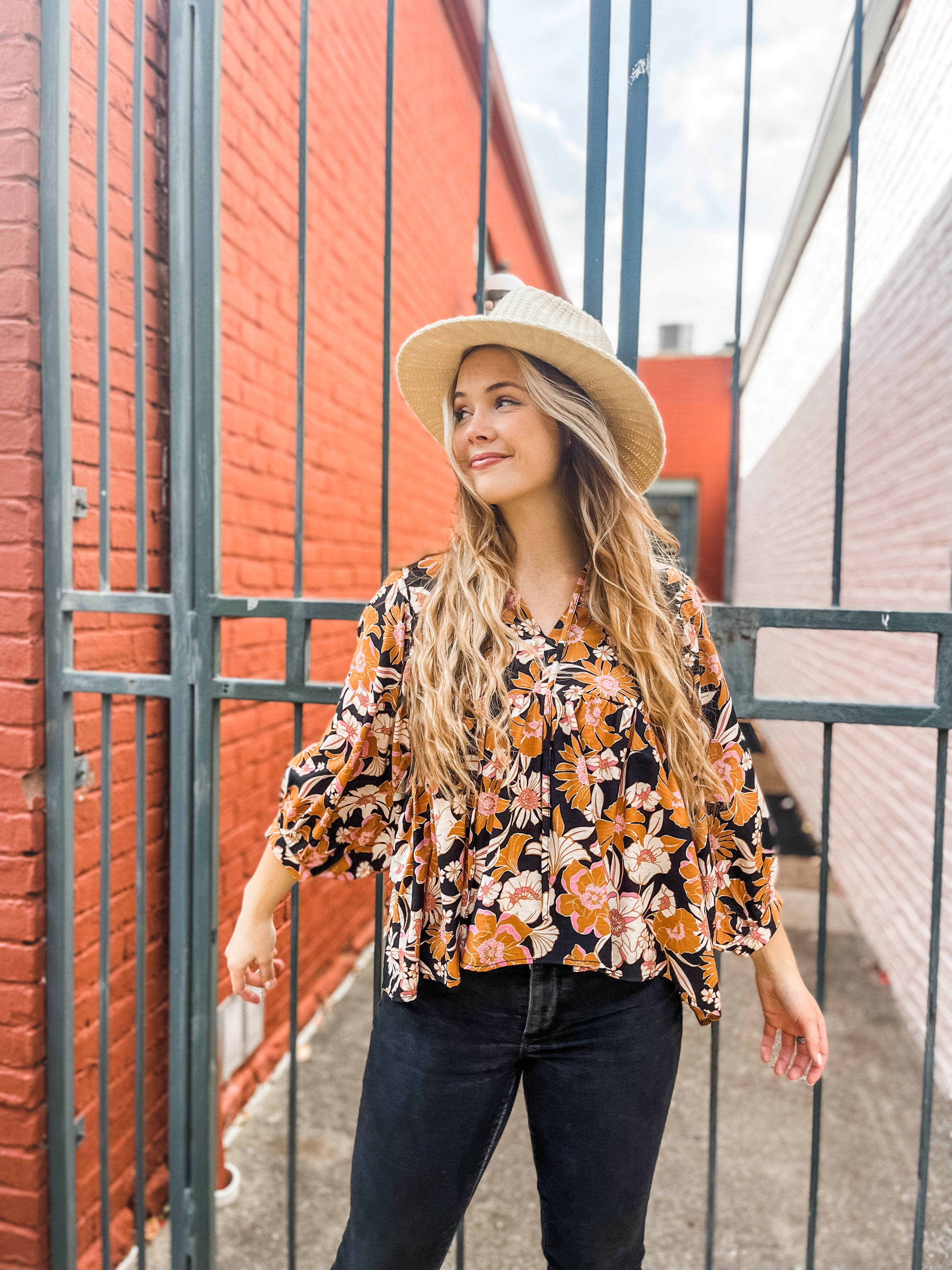 Vintage Vibes Floral Top