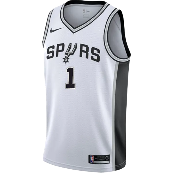 Walker San Antonio Spurs Men's Nike Custom Personalized Icon Swingman Jersey  White