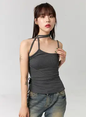 X-Strap Slim Sleeveless Top CG331