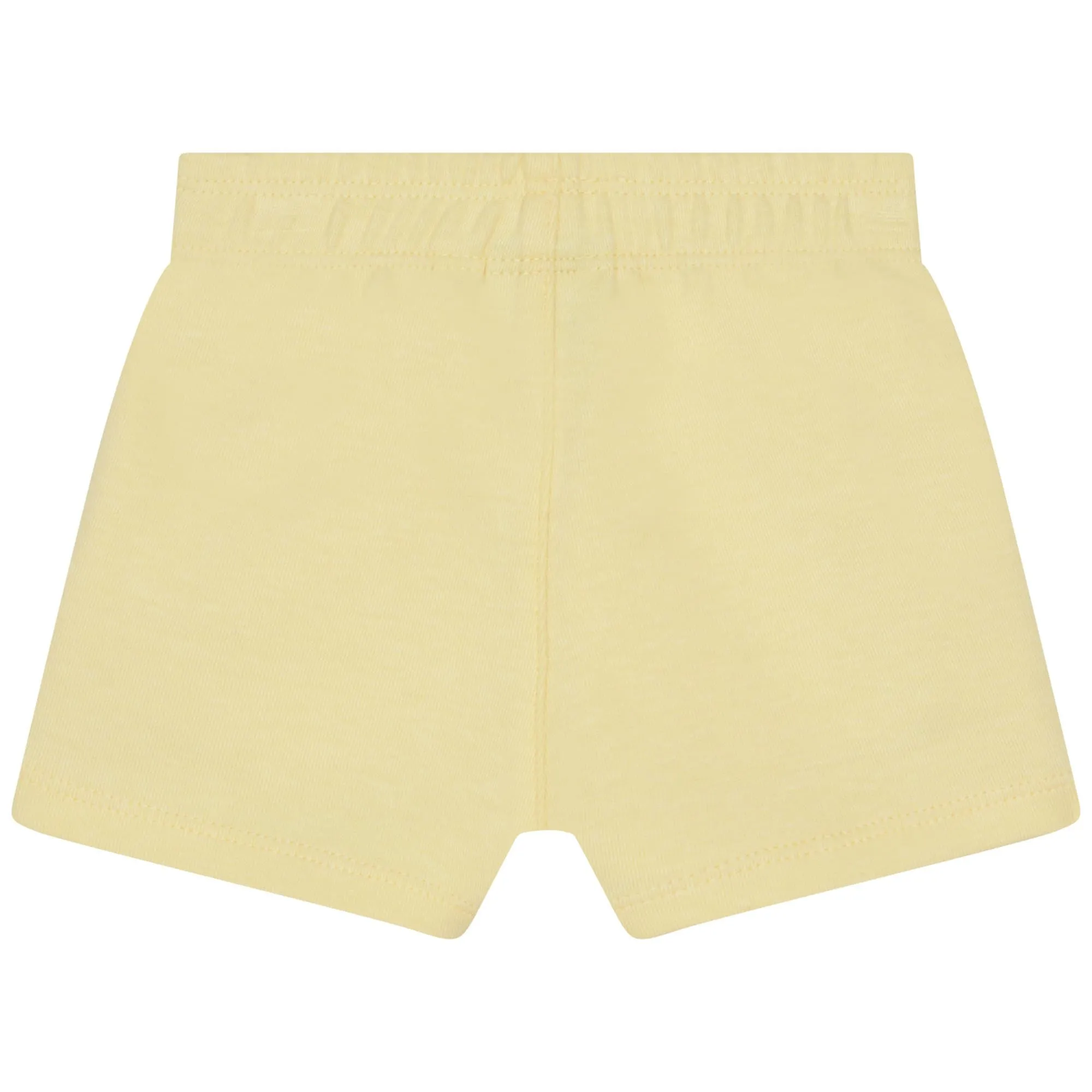 YELLOW T- SHIRT + SHORTS