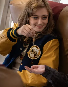 Yellowjackets 2021 Ella Purnell Varsity Jacket | Jackie Bomber Jacket