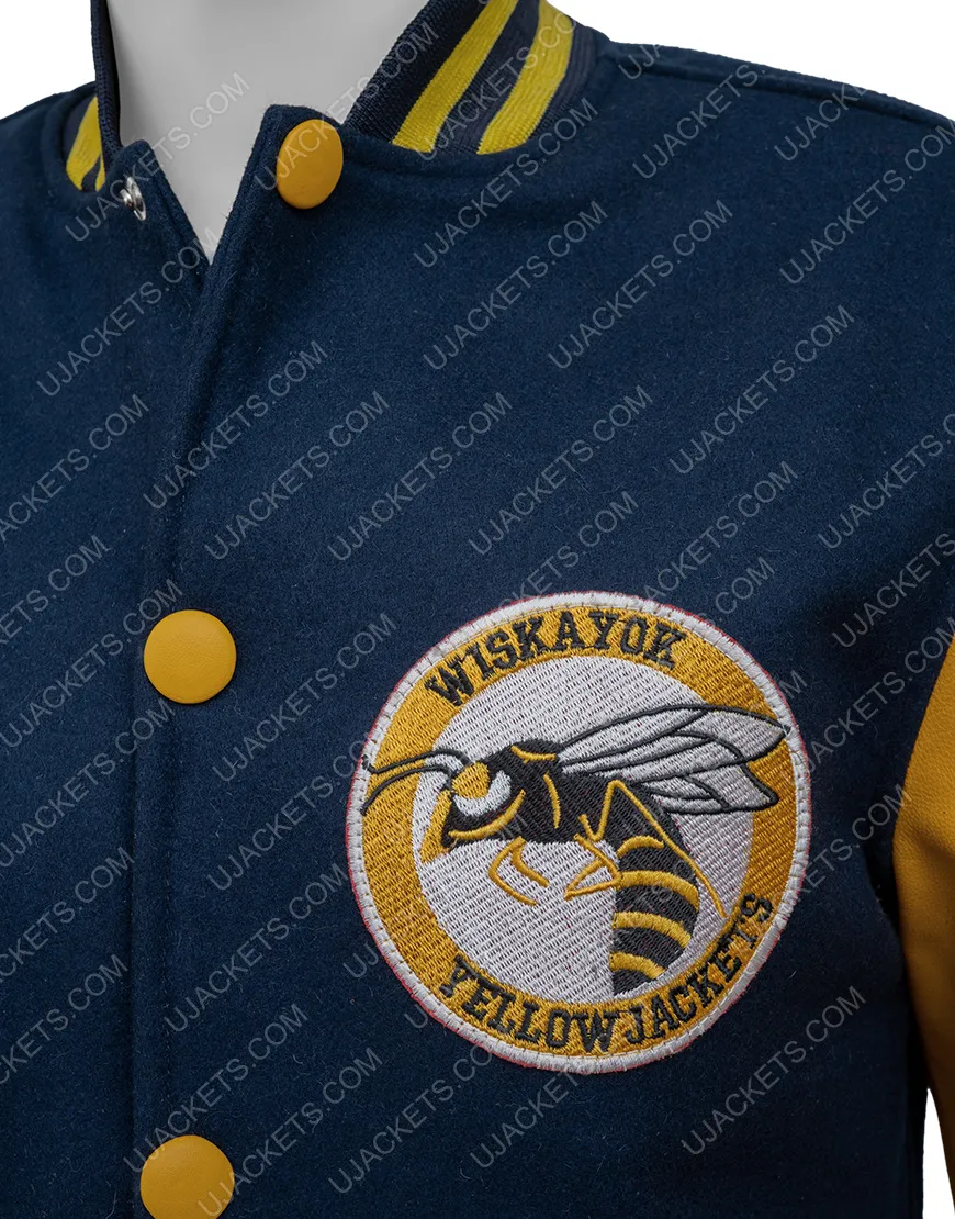 Yellowjackets 2021 Ella Purnell Varsity Jacket | Jackie Bomber Jacket