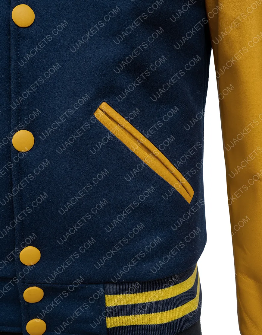 Yellowjackets 2021 Ella Purnell Varsity Jacket | Jackie Bomber Jacket