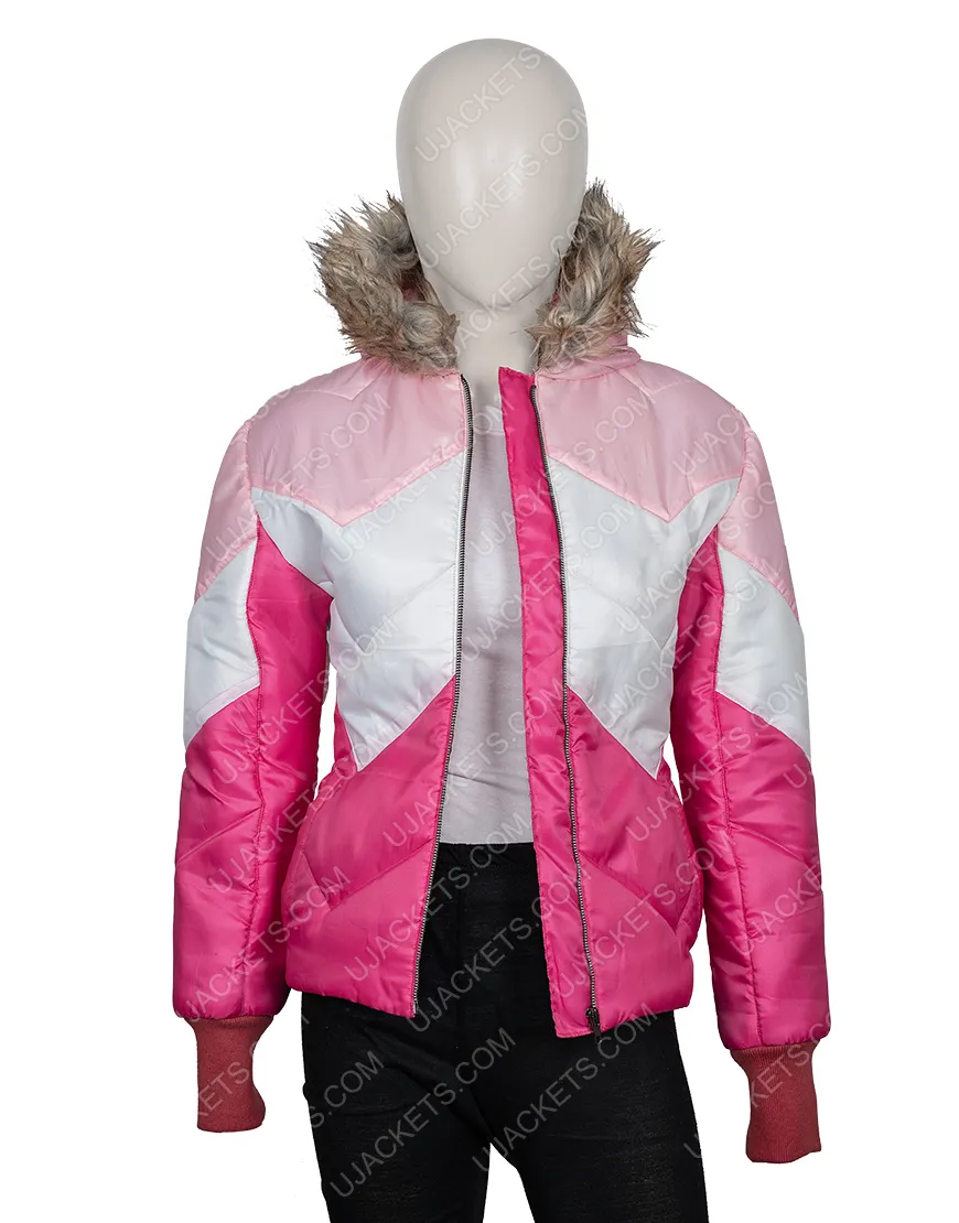 ZombieLand Double Tap Madison Pink Puffer Jacket