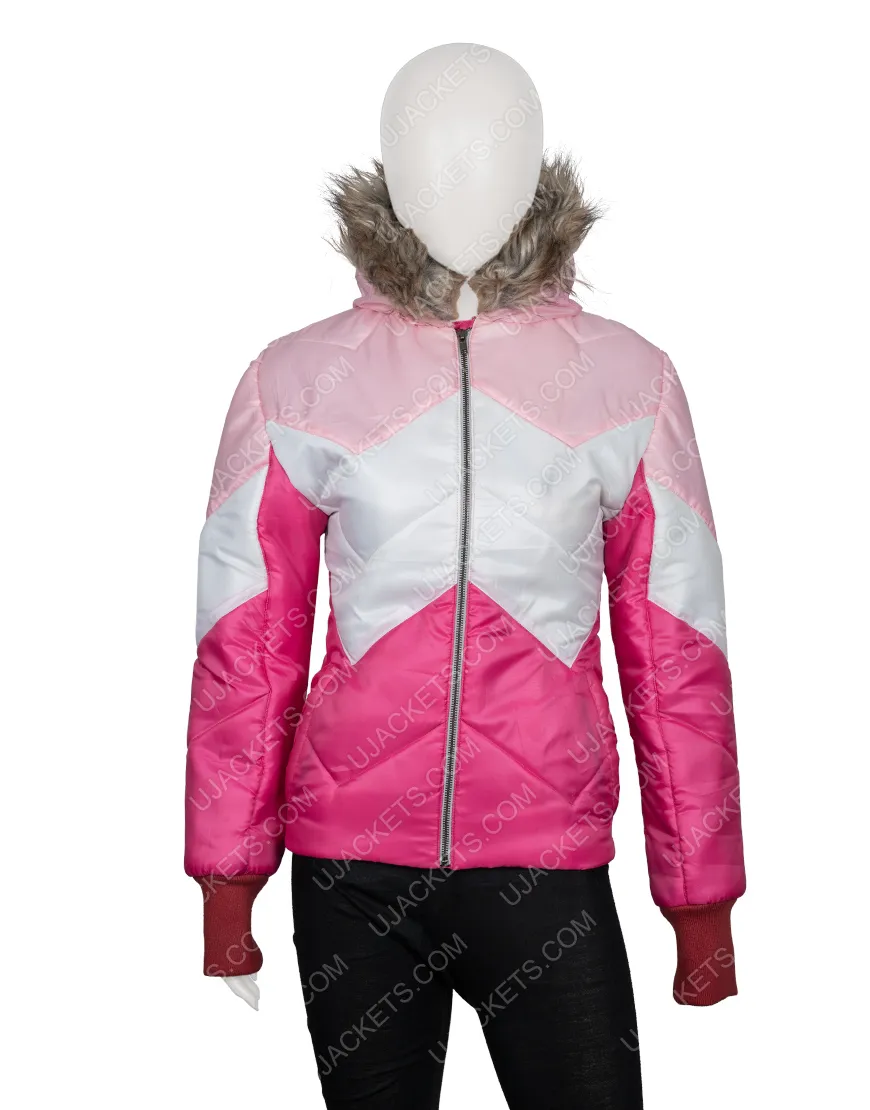 ZombieLand Double Tap Madison Pink Puffer Jacket