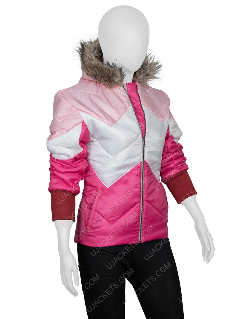 ZombieLand Double Tap Madison Pink Puffer Jacket